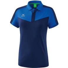 Erima Squad Polo Shirt Women - New Royal/New Navy