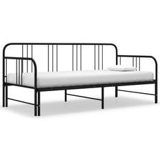 Metall Sofas vidaXL Pull-Out Sofa 206cm