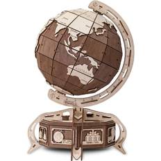 Wooden jigsaw puzzle EWA Brown Globe 3D Wooden Jigsaw Puzzle 393 Pieces