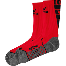 Mujer - Rojo Calcetines Erima Training Socks Unisex - Red/Black