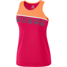 Fitness & Gym Débardeurs Erima 5-C Tank Top Women - Love Rose/Peach/White