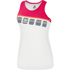 Soccer Tank Tops Erima 5-C Tank Top Women - White/Love Rose/Peach