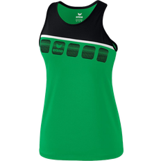 Elastan/Lycra/Spandex Tanktops Erima 5-C Tank Top Women - Emerald/Black/White