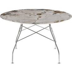 Stone Dining Tables Kartell Glossy Dining Table 128cm