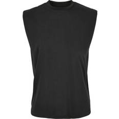 Urban Classics Ladies Modal Padded Shoulder Tank - Black