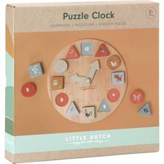 Little Dutch Shape Sorters Little Dutch Puzzle Clock 12pcs