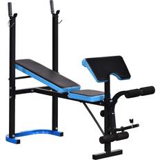 Exercise Benches on Black Friday sale Homcom Adjustable Weight Bench with Leg Developer