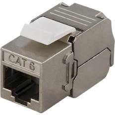 Deltaco RJ45 FTP Cat6 Female Mono Adapter