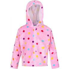 6-9M Fleecejackor Barnkläder Regatta Kid's Jollie Full Zip Hooded Fleece - Sweet Lilac Pompoms