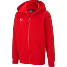 Puma Kid's TeamGOAL 23 Casuals Hooded Jacket - Puma Red (656714-01)