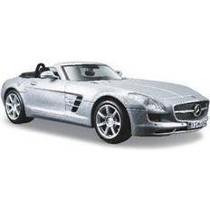 Maisto Racerbiler Maisto mercedes-benz sls amg roadster 1:24 silver