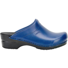 Blauw - Vrouw Klompen Sanita Sonja Pu Clogs - Blue