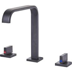 Stainless Steel Basin Taps Beliani Kagera (205969-235532) Black