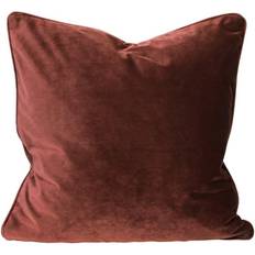 Svanefors Elise Kuddöverdrag Brun, Röd (45x45cm)