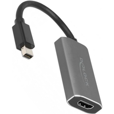 Kabel DeLock 63200 DisplayPort Mini-HDMI/USB C M-F Adapter