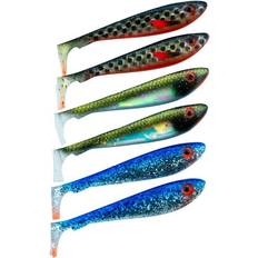 Fiskeutrustning Svartzonker McRubber Shad 9 cm