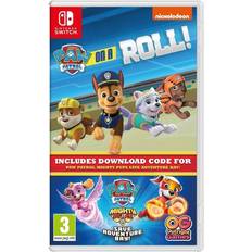 Nintendo switch paw patrol Paw Patrol: On a roll!/Mighty Pups Save Adventure Bay Bundle (Switch)