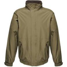 Regatta Kid's Dover Waterproof Insulated Jacket - Dark Khaki/Black