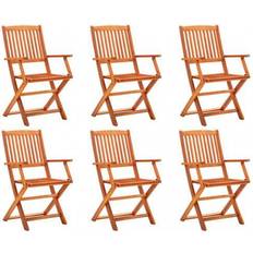 Pliable Chaises de Jardin vidaXL 3087147 6-pack Chaise de jardin pour repas