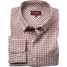 Brook Taverner Montana Gingham Long Sleeve Shirt - Brown