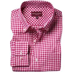 Brook Taverner Montana Gingham Long Sleeve Shirt - Red