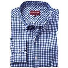 Brook Taverner Montana Gingham Long Sleeve Shirt - Blue