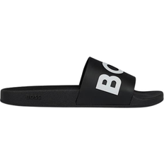 HUGO BOSS Herren Slides HUGO BOSS Bay It Slid RBLG - Black