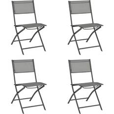 vidaXL 313081 4-pack Chaise de jardin pour repas