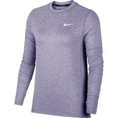 Nike Dri-FIT Element Running Crew Women - Cave Purple/Indigo Haze/Heather