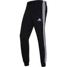 adidas Essentials Slim 3 Stripes Pants Men - Black/White