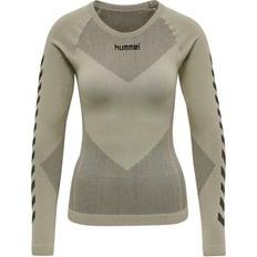 Hummel Underställ Hummel First Seamless Jersey L/S Women - London Fog