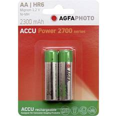 AgfaPhoto Accu Power 2700 Series AA Ni-MH Compatible 2-pack