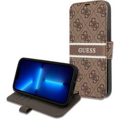 Guess Book Case 4g Stripe Blue Fr Iphone 13 Pro Gubkp13l4gdbl Blister (gubkp13l4gdbl)