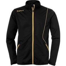 Poliestere Giubbotti Kempa Curve Classic Jacket Kids - Black/Gold