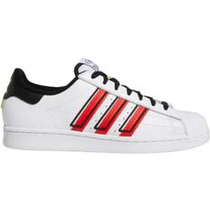 adidas Superstar M - Cloud White/Vivid Red/Solar Yellow