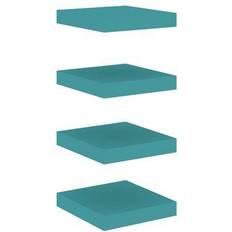 vidaXL - Wall Shelf 23.5cm 4pcs