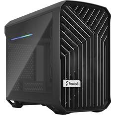 Mini-DTX Boîtiers d'ordinateur Fractal Design Torrent Nano Black TG Dark Tint Noir