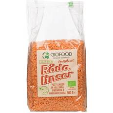 Röda linser Bönor & Linser Biofood Lenses Red 500g