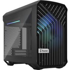 Mini-DTX Boîtiers d'ordinateur Fractal Design Torrent Nano RGB Tour Mini-DTX Panneau Latéral Fenêtré (FD-C-TOR1N-02)