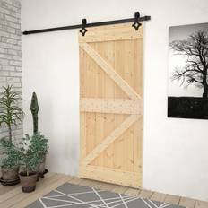 Puertas vidaXL - Puerta Corredera (90x210cm)