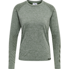 Hummel Cl Seamless L/S T-shirt Women -Thyme Melange