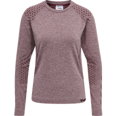 Hummel Cl Seamless L/S T-shirt Women -Nocturne Melange