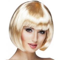 Femmes Perruques Courtes Boland perruque coupe cheveux carré frange blond femme 85882