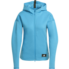 Adidas Women's Sportswear Mission Victory Full-Zip Hoodie - Bright Blue