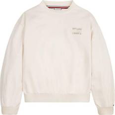 Tommy Hilfiger Natural Dye Script Sweatshirt - Ancient White (KG0KG06779YBH-YBH)