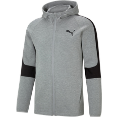 Puma Maglioni Puma Evostripe Full-Zip Hoodie - Medium Gray Heather