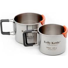 Kelly Kettle Campeggio e Outdoor Kelly Kettle Camping Cup 2-pack