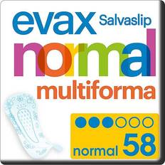 Pantiliners Evax Salva-Slip Multiforma 58 u