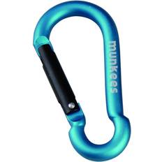 Munkees Pear-Shape Carabiner 8x80mm (Größe One Size, Blau)