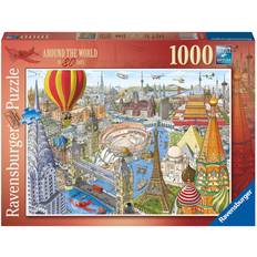 Pussel Ravensburger Around the World in 80 Days 1000 Pieces
